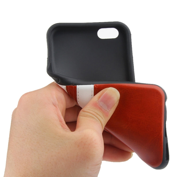 Double Colored TPU Paste Skin Protective Case for iPhone 6 Plus & 6S Plus