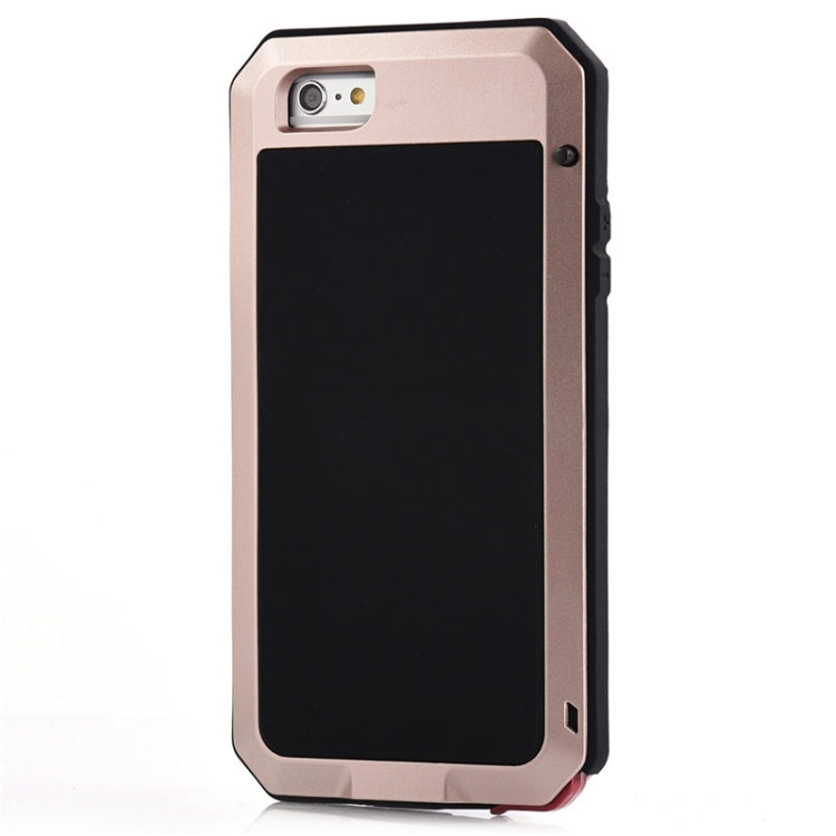 For iPhone 6 Plus & 6s Plus Waterproof Dustproof Shockproof Metal Armour Protective Case