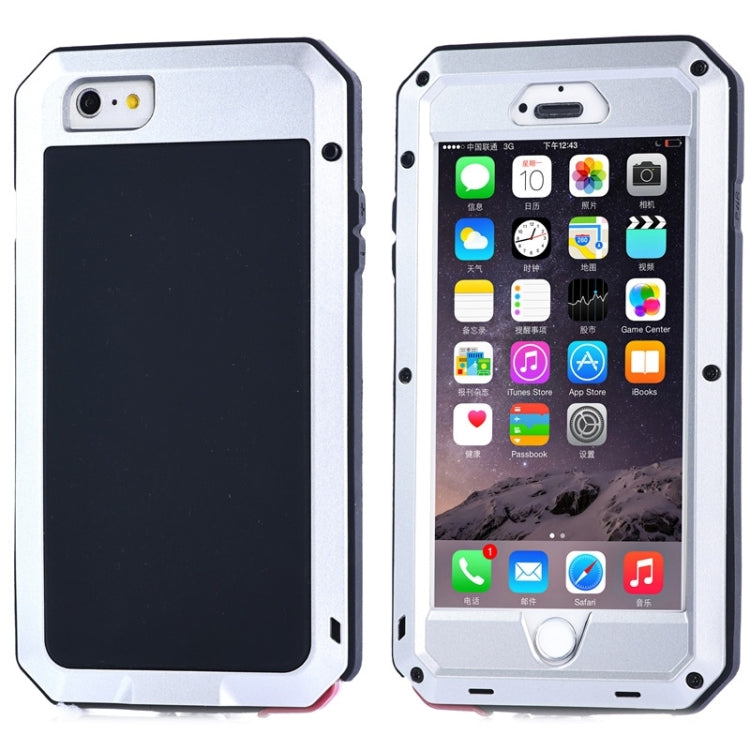 For iPhone 6 Plus & 6s Plus Waterproof Dustproof Shockproof Metal Armour Protective Case