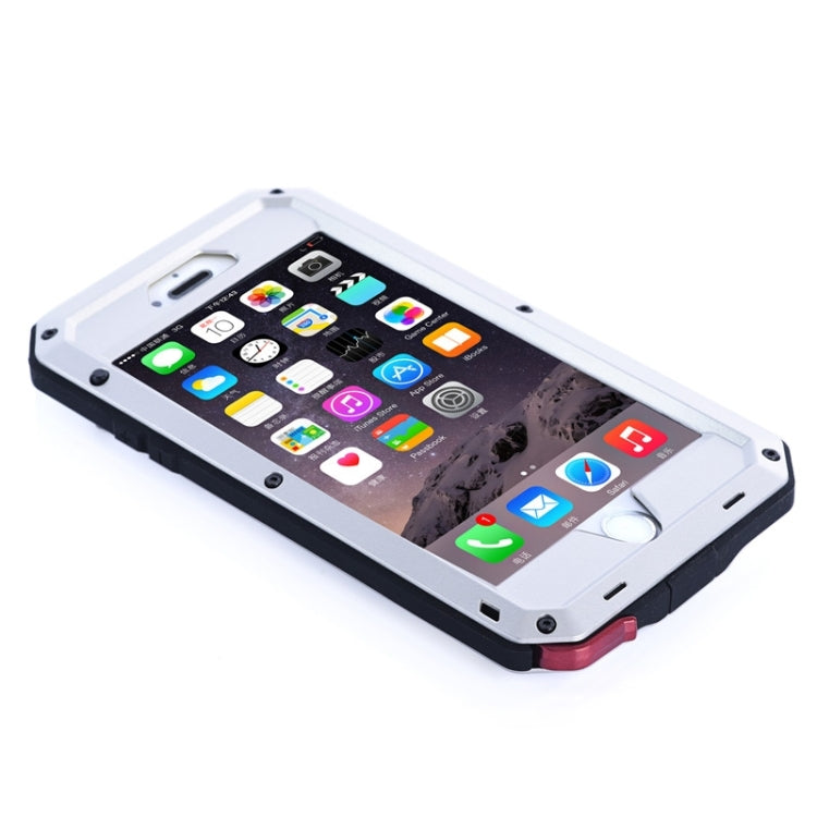 For iPhone 6 Plus & 6s Plus Waterproof Dustproof Shockproof Metal Armour Protective Case