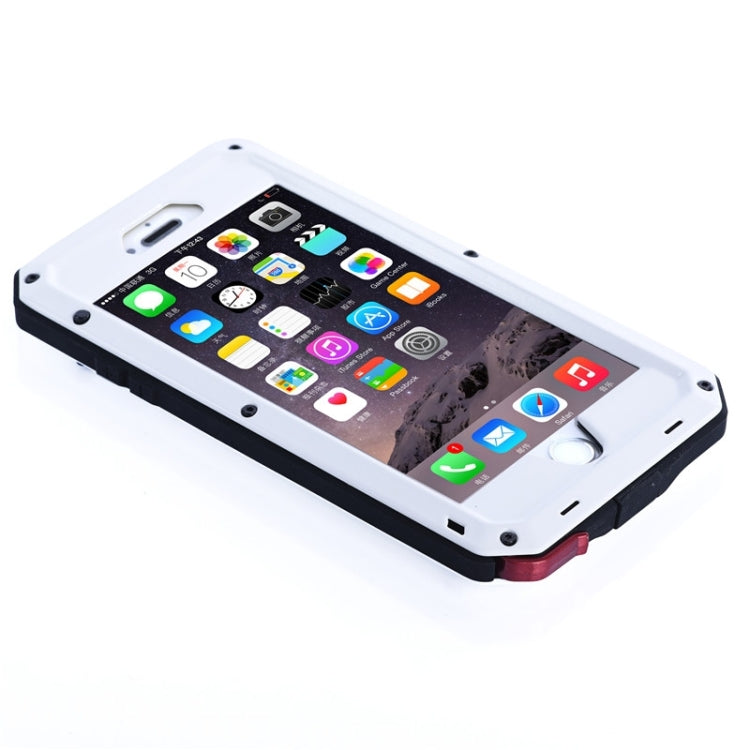 For iPhone 6 Plus & 6s Plus Waterproof Dustproof Shockproof Metal Armour Protective Case