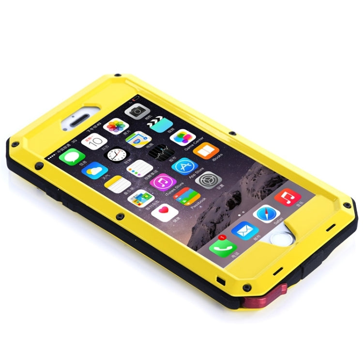 For iPhone 6 Plus & 6s Plus Waterproof Dustproof Shockproof Metal Armour Protective Case