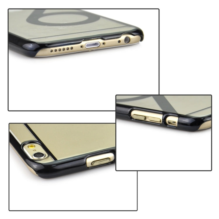 Num 6 Pattern Ultra-thin Plating Skinning Protective Hard Case for iPhone 6 Plus & 6S Plus