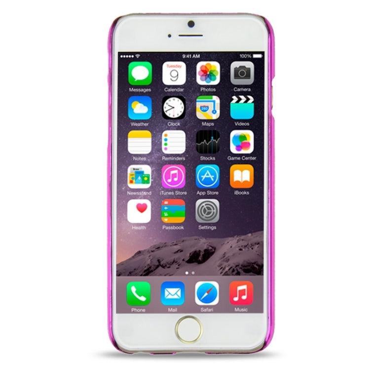 Num 6 Pattern Ultra-thin Plating Skinning Protective Hard Case for iPhone 6 Plus & 6S Plus