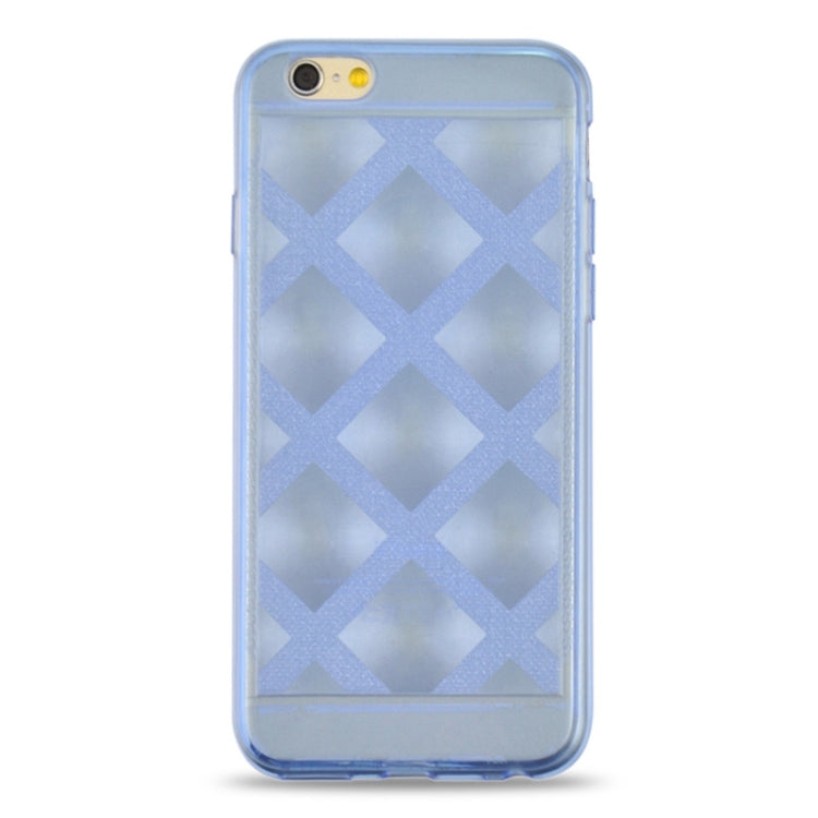 Ultra-thin Shimmering Powder 3D Diamond Pattern TPU Case for iPhone 6 Plus & 6S Plus