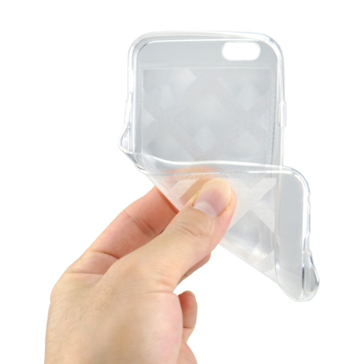 Ultra-thin Shimmering Powder 3D Diamond Pattern TPU Case for iPhone 6 Plus & 6S Plus