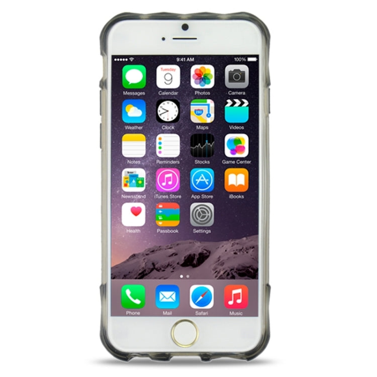 0.6mm Ultra-thin Double Fans Diamond-encrusted TPU Case for iPhone 6 Plus & 6S Plus