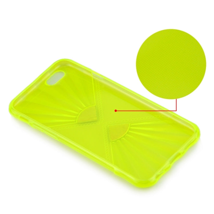 0.6mm Ultra-thin Double Fans Diamond-encrusted TPU Case for iPhone 6 Plus & 6S Plus