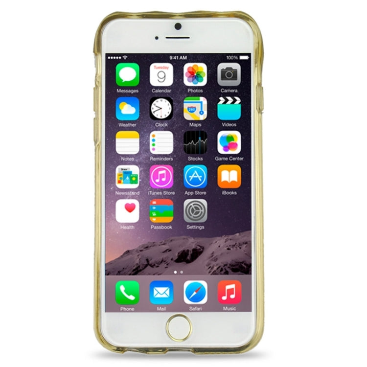 Fan Texture Diamond-encrusted TPU Case for iPhone 6 Plus & 6S Plus