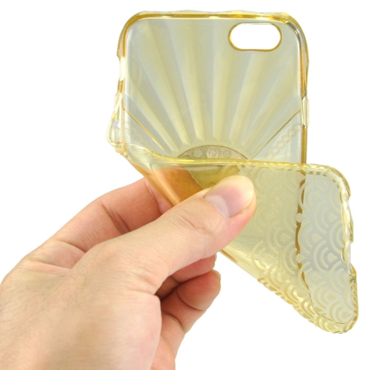 Fan Texture Diamond-encrusted TPU Case for iPhone 6 Plus & 6S Plus