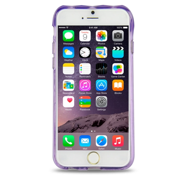 Fan Texture Diamond-encrusted TPU Case for iPhone 6 Plus & 6S Plus