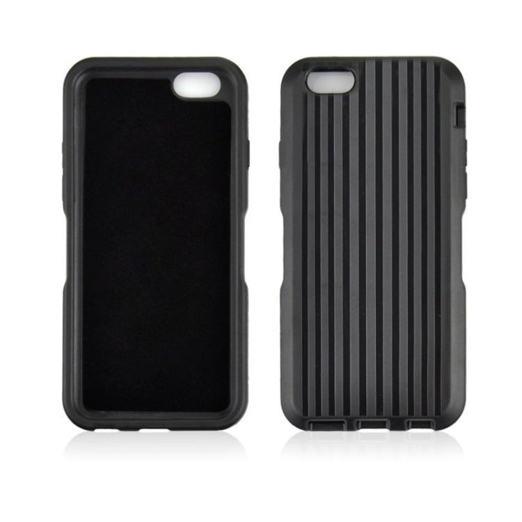 Plastic and TPU Combination Case with Rotatable Clip and Holder for iPhone 6 Plus & 6S Plus
