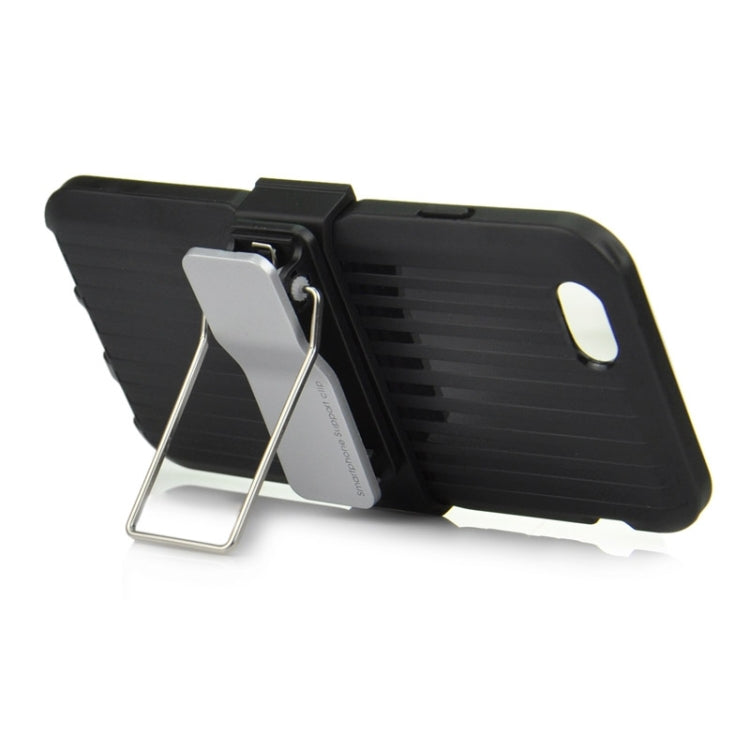 Plastic and TPU Combination Case with Rotatable Clip and Holder for iPhone 6 Plus & 6S Plus