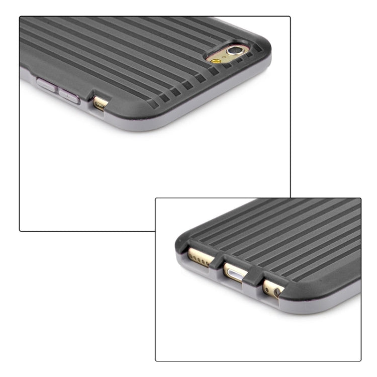 Plastic and TPU Combination Case with Rotatable Clip and Holder for iPhone 6 Plus & 6S Plus
