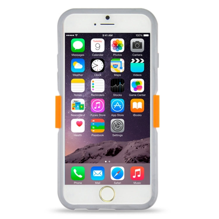 Plastic and TPU Combination Case with Rotatable Clip and Holder for iPhone 6 Plus & 6S Plus
