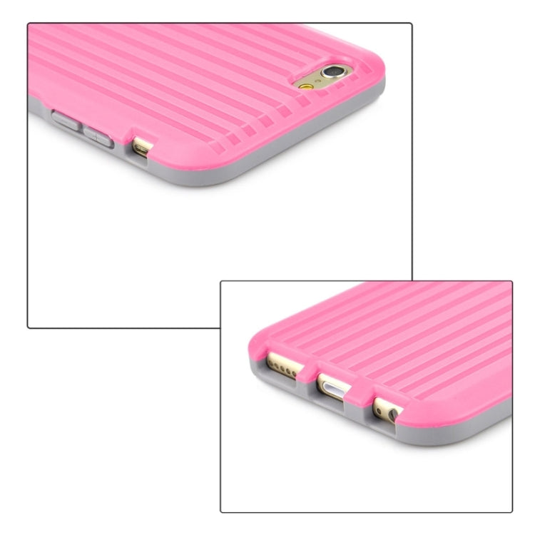 Plastic and TPU Combination Case with Rotatable Clip and Holder for iPhone 6 Plus & 6S Plus
