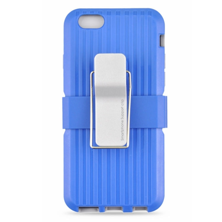 Plastic and TPU Combination Case with Rotatable Clip and Holder for iPhone 6 Plus & 6S Plus