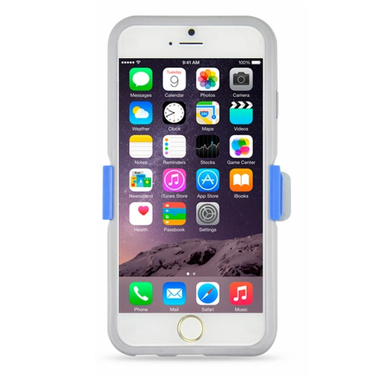 Plastic and TPU Combination Case with Rotatable Clip and Holder for iPhone 6 Plus & 6S Plus