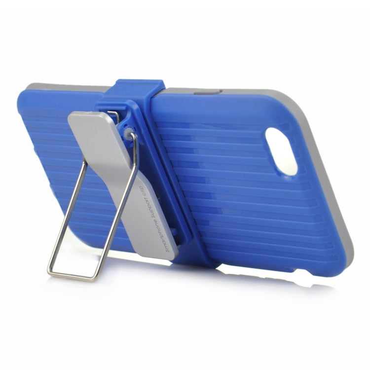 Plastic and TPU Combination Case with Rotatable Clip and Holder for iPhone 6 Plus & 6S Plus