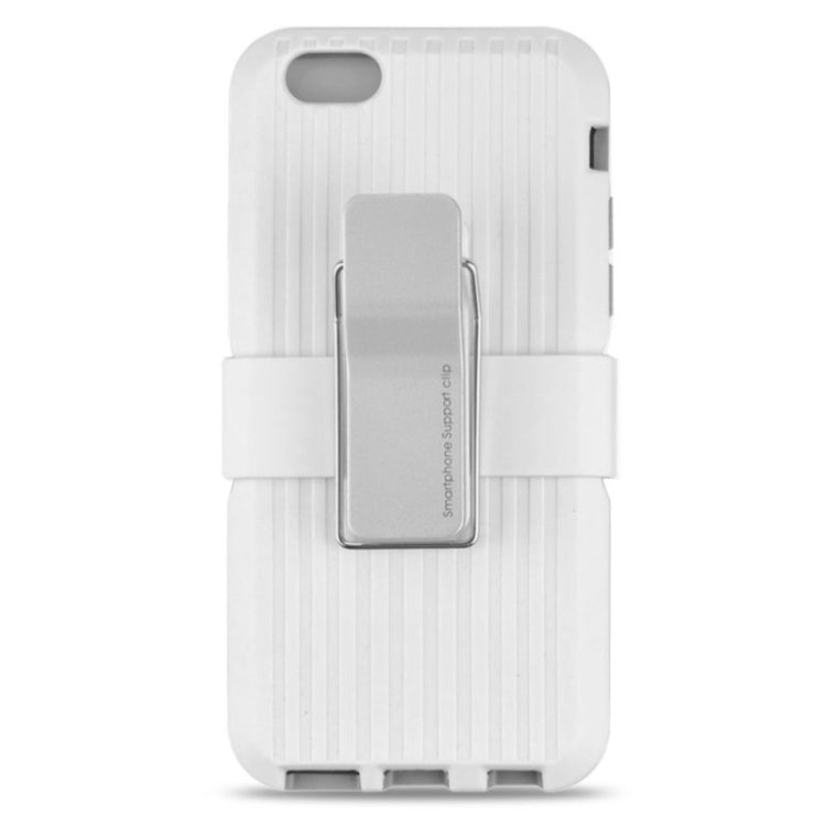 Plastic and TPU Combination Case with Rotatable Clip and Holder for iPhone 6 Plus & 6S Plus