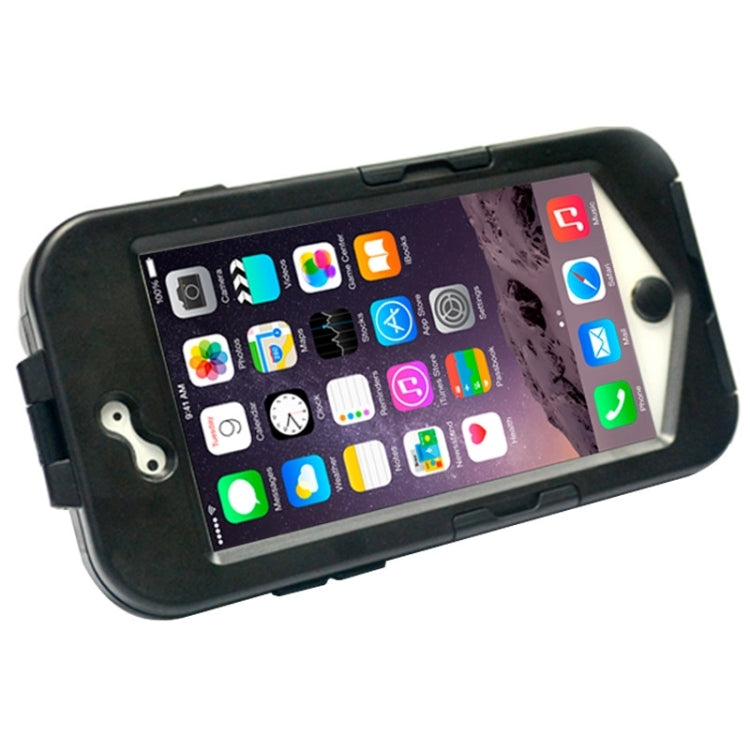 ABS Hard Case Bicycle Mount / Bike Holder for iPhone 6 Plus(Black)