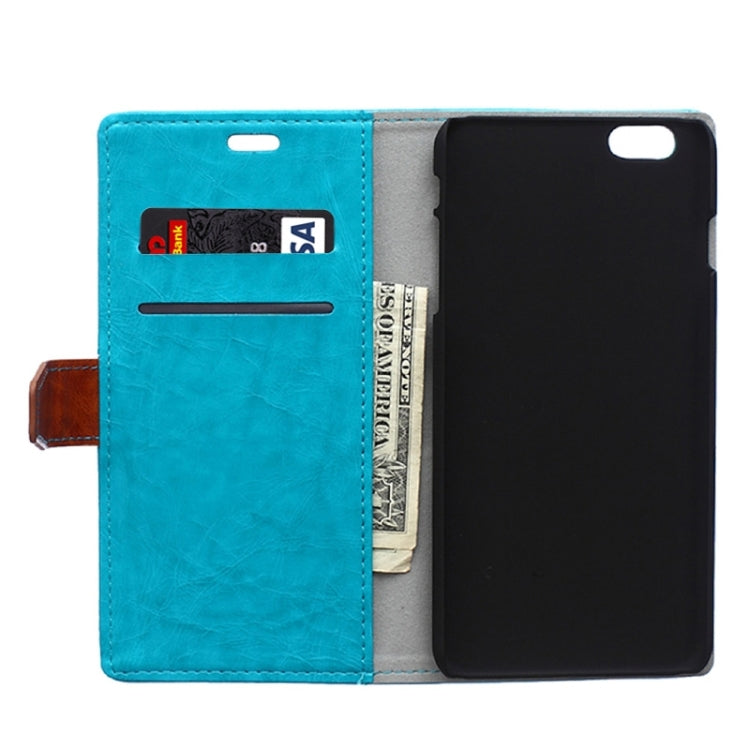 Crazy Horse Texture Horizontal Flip Color Matching Leather Case with Card Slots & Wallet & Holder for iPhone 6 Plus & 6S Plus