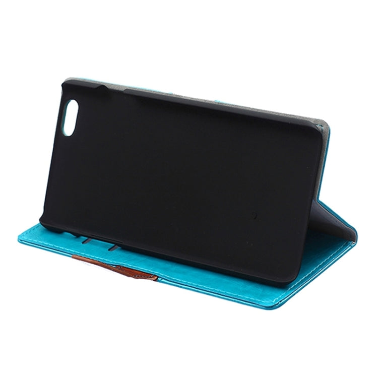 Crazy Horse Texture Horizontal Flip Color Matching Leather Case with Card Slots & Wallet & Holder for iPhone 6 Plus & 6S Plus