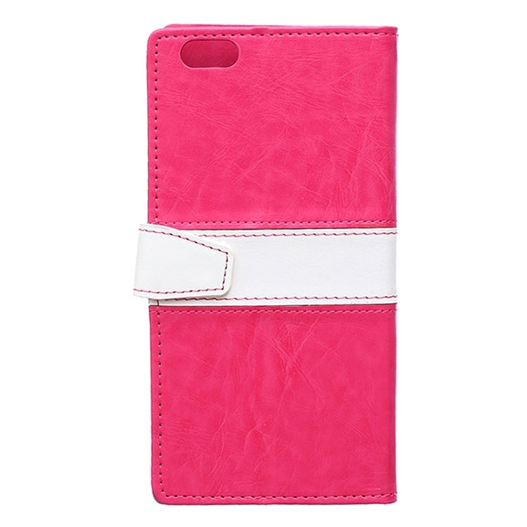 Crazy Horse Texture Horizontal Flip Color Matching Leather Case with Card Slots & Wallet & Holder for iPhone 6 Plus & 6S Plus