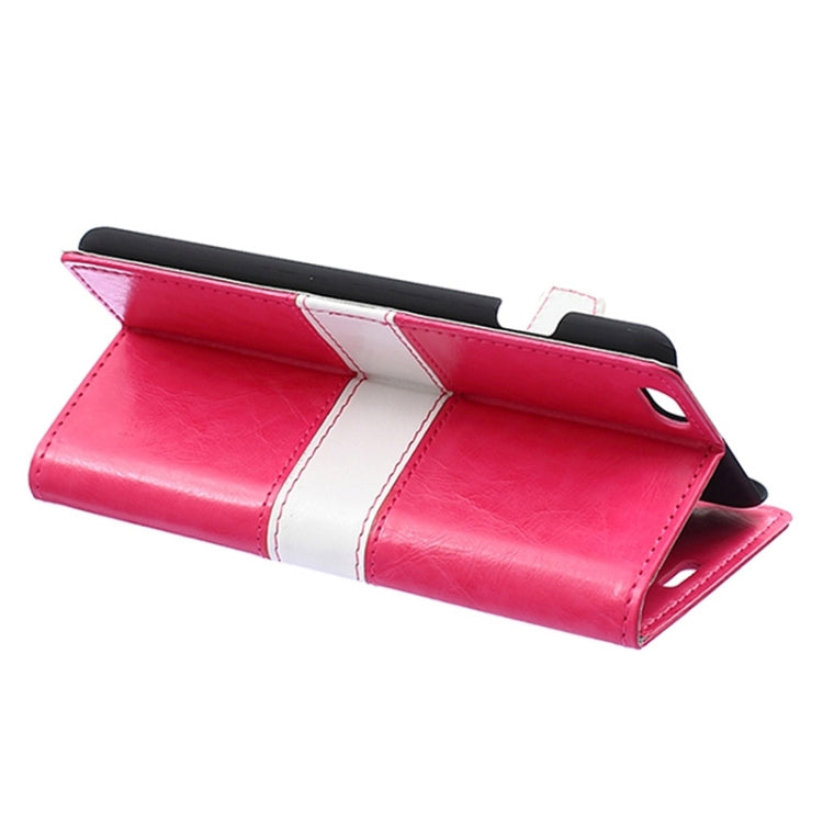Crazy Horse Texture Horizontal Flip Color Matching Leather Case with Card Slots & Wallet & Holder for iPhone 6 Plus & 6S Plus