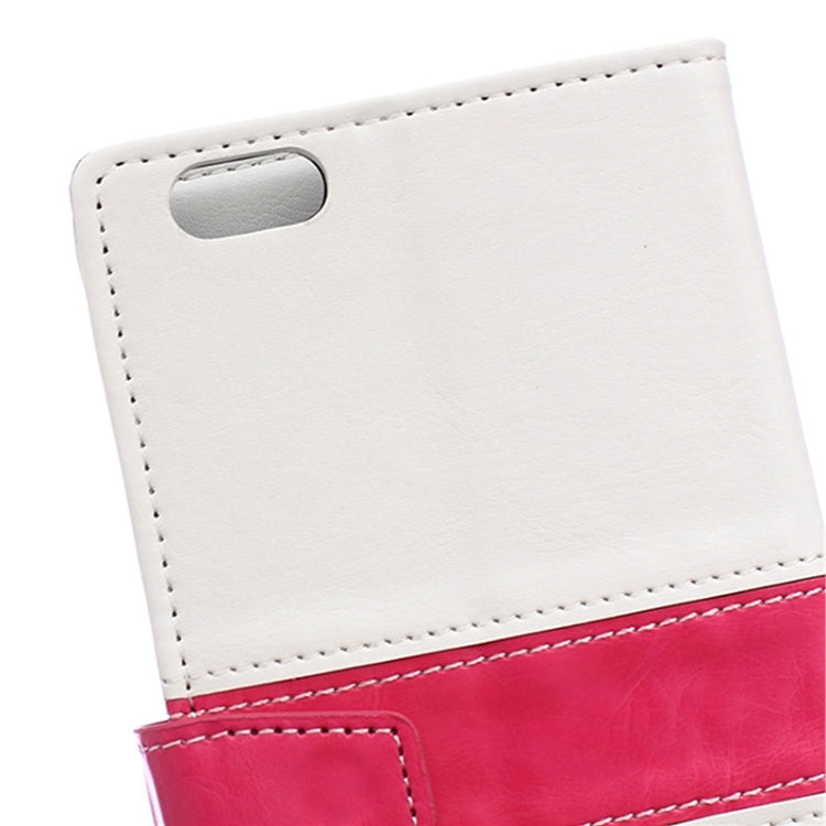 Crazy Horse Texture Horizontal Flip Color Matching Leather Case with Card Slots & Wallet & Holder for iPhone 6 Plus & 6S Plus