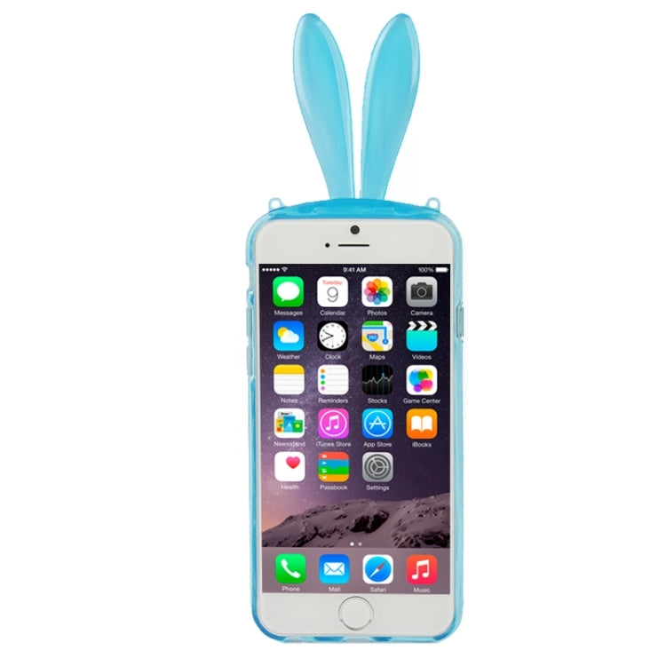 3D Folding Rabbit Ear Pattern TPU Protective Case for iPhone 6 Plus & 6S Plus