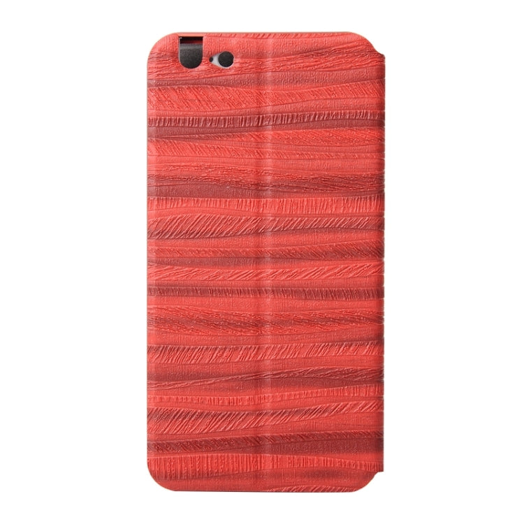 2 in 1 Metal Bumper Frame Horizontal Flip Leather Case with Caller ID Display and Holder for iPhone 6 Plus & 6S Plus