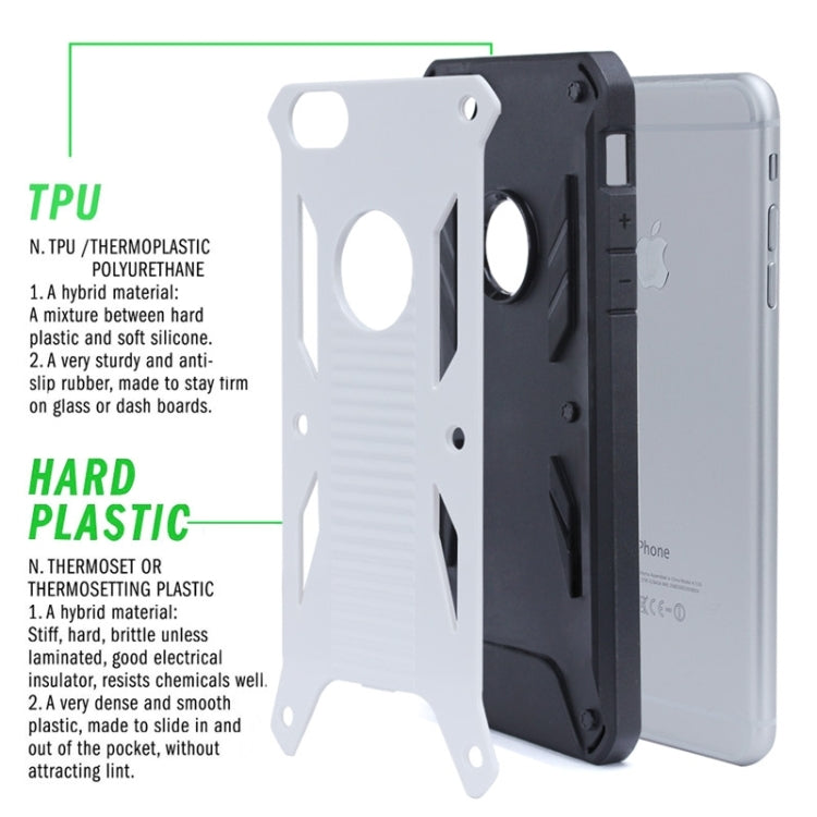 Caseology Shockproof Rugged Armor Plastic Back Cover & TPU Case for iPhone 6 Plus & 6S Plus