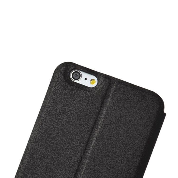 Horizontal Flip Leather Case with Holder & Wake-up / Sleep Function & Caller ID Display for iPhone 6 Plus & 6S Plus