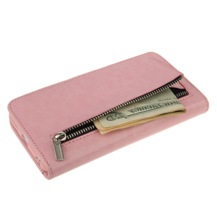 2 in 1 Separable Crazy Horse Texture Wallet Style Flip Leather Case for iPhone 6 Plus