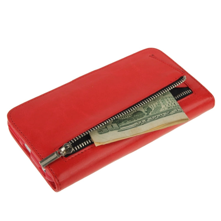2 in 1 Separable Crazy Horse Texture Wallet Style Flip Leather Case for iPhone 6 Plus