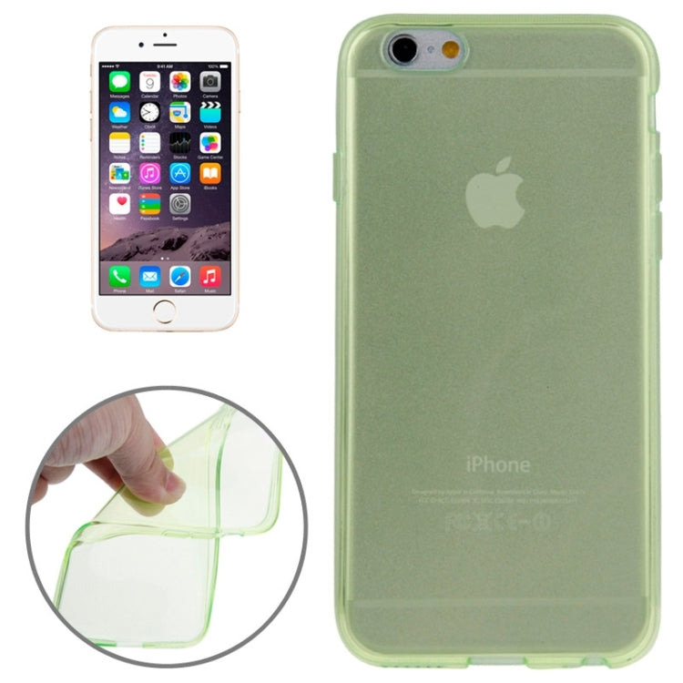 Smooth Surface Translucent TPU Case for iPhone 6 Plus & 6S Plus