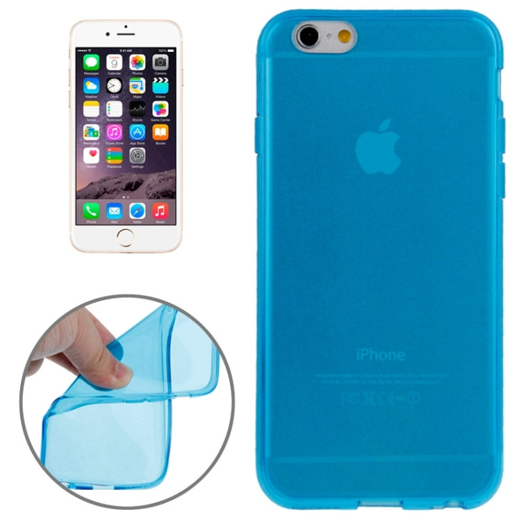 Smooth Surface Translucent TPU Case for iPhone 6 Plus & 6S Plus