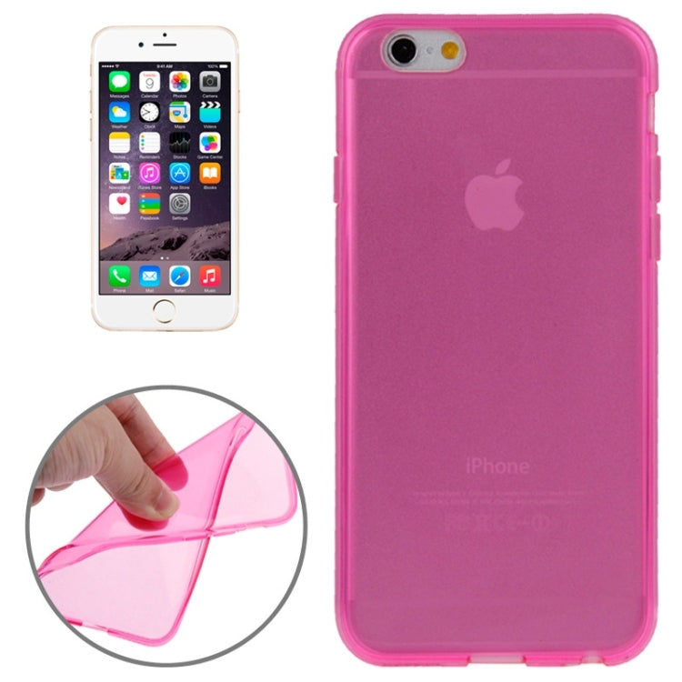 Smooth Surface Translucent TPU Case for iPhone 6 Plus & 6S Plus