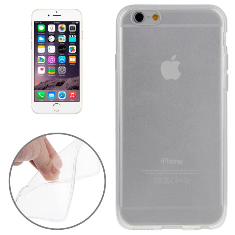 Smooth Surface Translucent TPU Case for iPhone 6 Plus & 6S Plus
