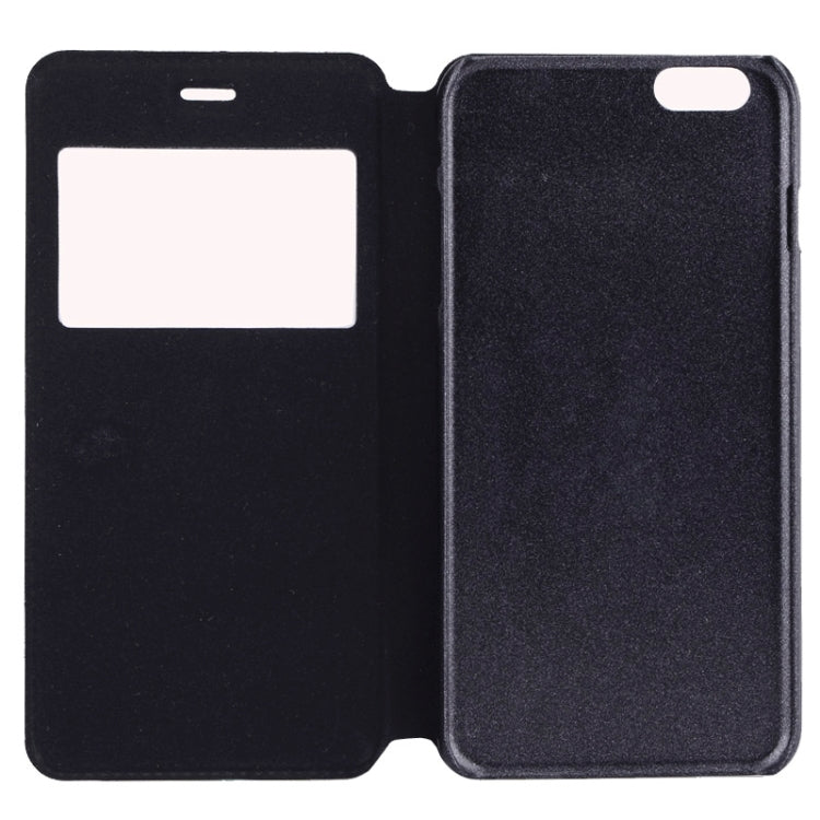 Crazy Horse Texture Leather Case with Holder & Call Display for iPhone 6 Plus & 6S Plus