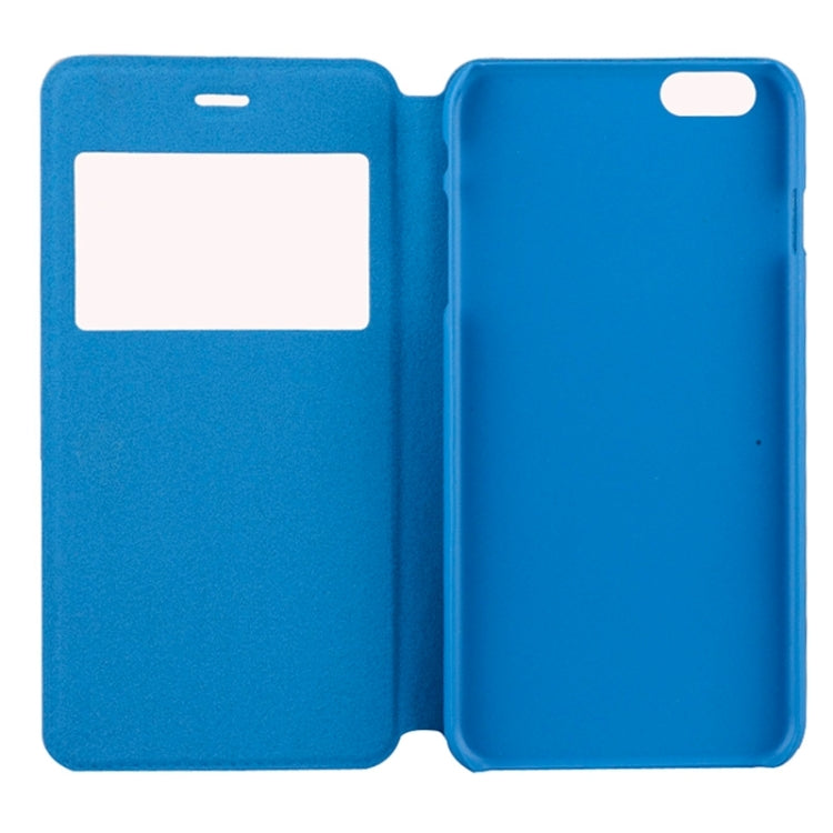 Crazy Horse Texture Leather Case with Holder & Call Display for iPhone 6 Plus & 6S Plus