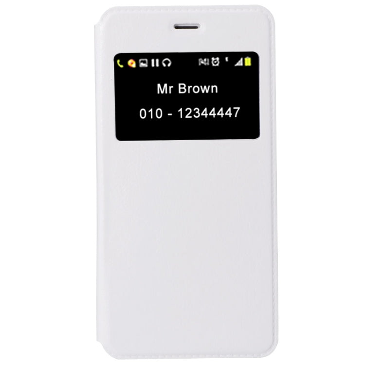Crazy Horse Texture Leather Case with Holder & Call Display for iPhone 6 Plus & 6S Plus
