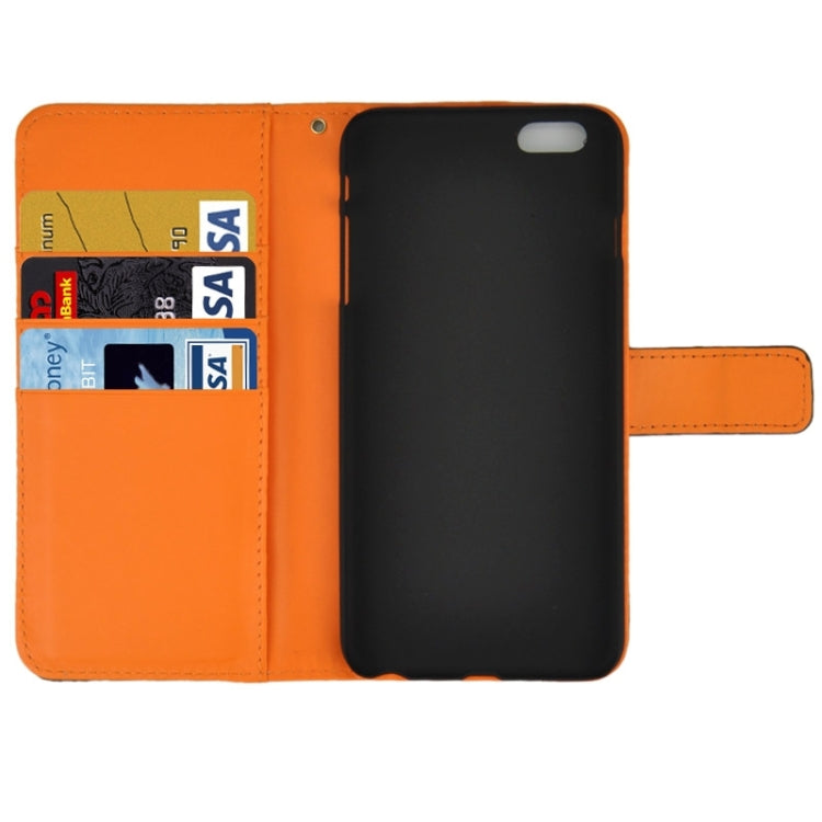 Ultra-thin Hollow Out Dot Horizontal Flip Leather Case with Card Slots & Holder for iPhone 6 Plus & 6S Plus