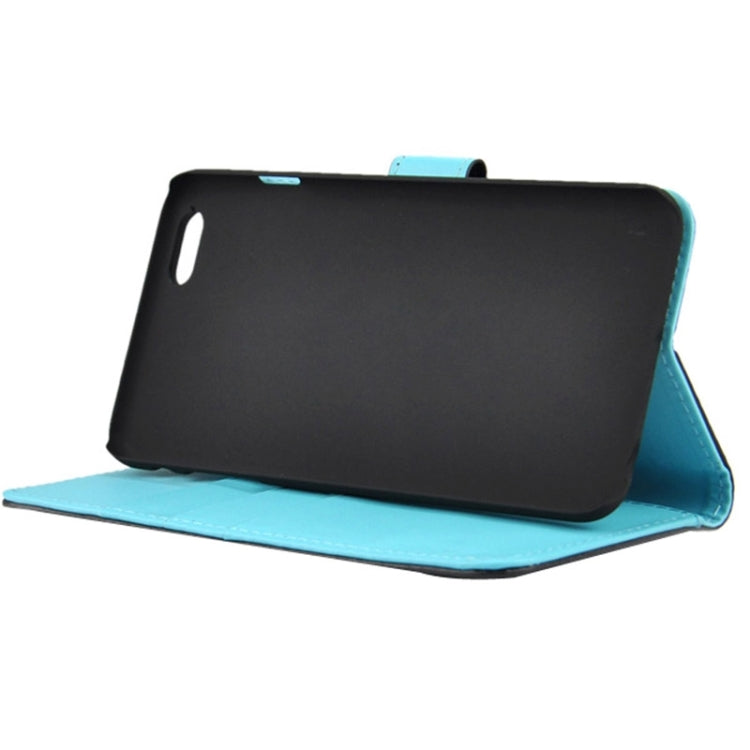 Ultra-thin Hollow Out Dot Horizontal Flip Leather Case with Card Slots & Holder for iPhone 6 Plus & 6S Plus