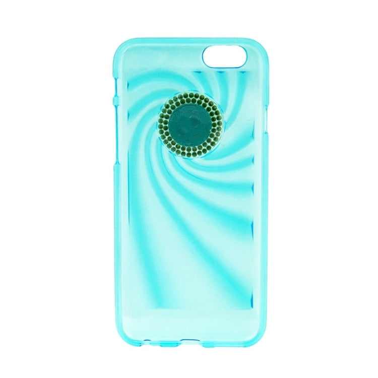 Fashionable Ultrathin Diamond Encrusted TPU Protective Case for iPhone 6 Plus