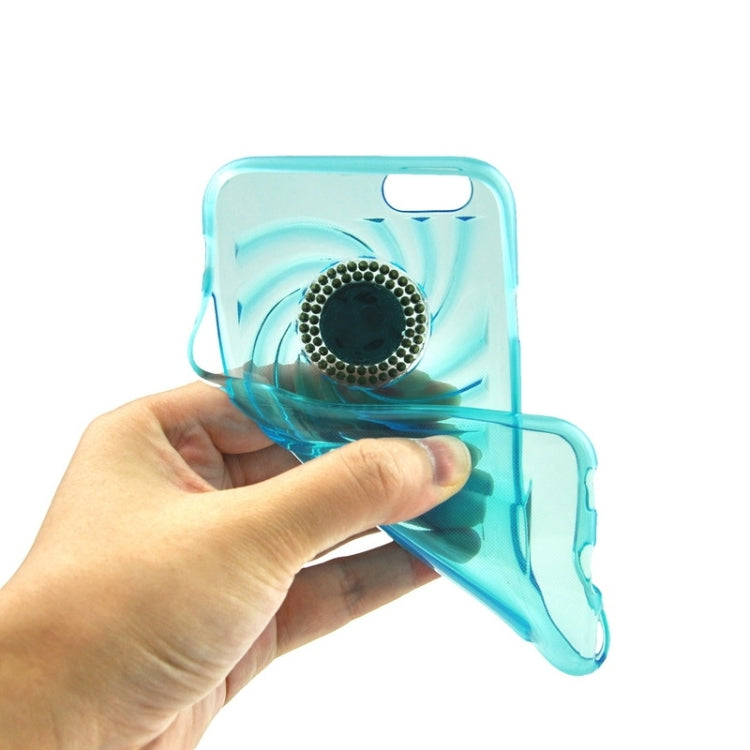 Fashionable Ultrathin Diamond Encrusted TPU Protective Case for iPhone 6 Plus