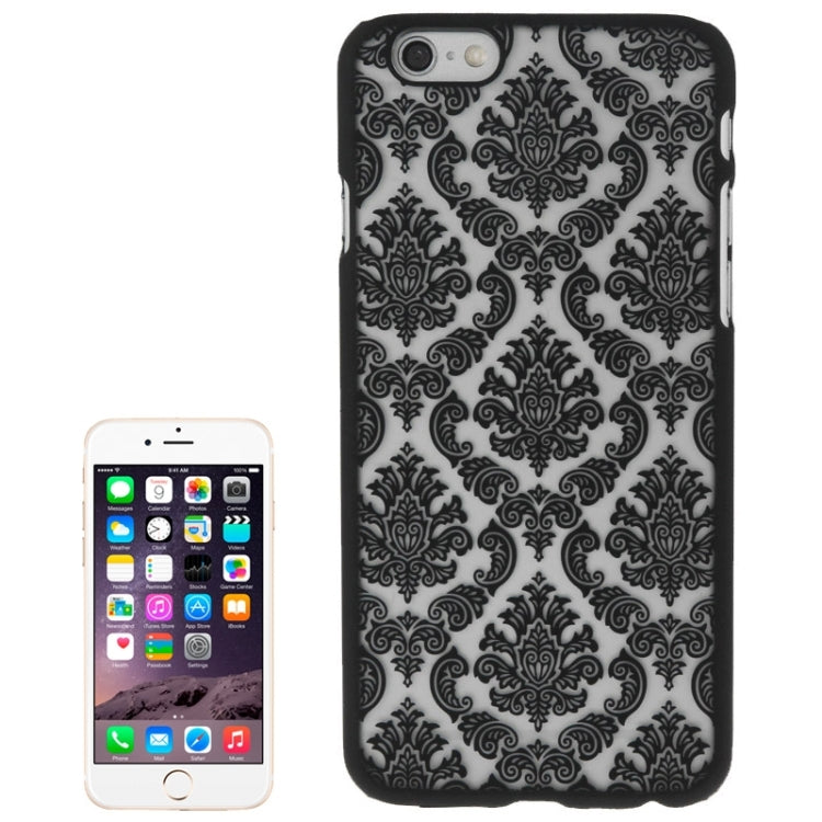 Retro Palace Embossed Flowers Pattern Protective Hard Case for iPhone 6 Plus & 6s Plus