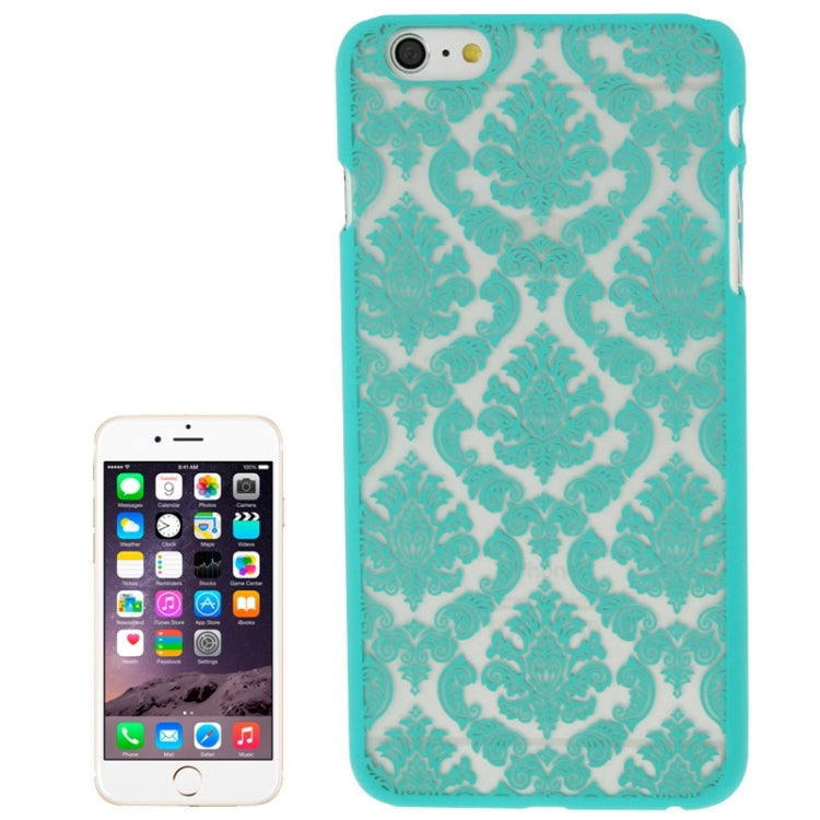 Retro Palace Embossed Flowers Pattern Protective Hard Case for iPhone 6 Plus & 6s Plus