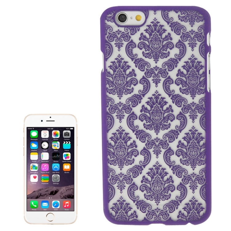 Retro Palace Embossed Flowers Pattern Protective Hard Case for iPhone 6 Plus & 6s Plus